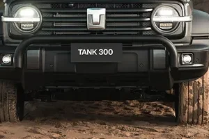 Tank 300-ის წინა დამცავი რკალი - შავი